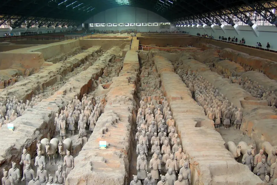Guerreiros de Terracota visitados no roteiro China Milenar