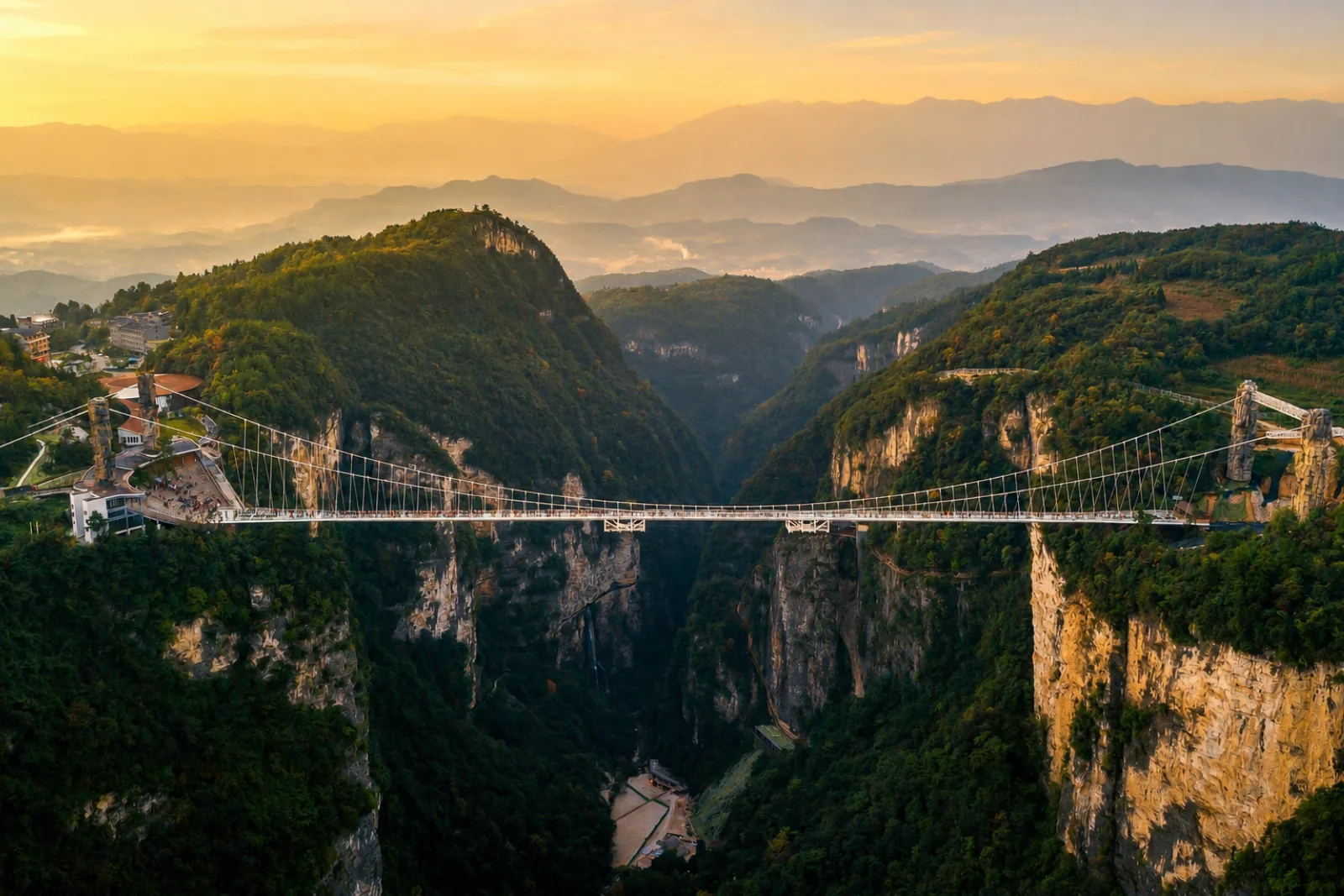 Montanhas de Zhangjiajie que inspiraram o filme Avatar